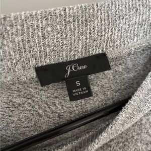 J. Crew Heather Gray Knit Top